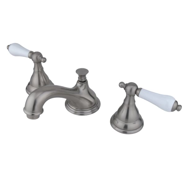 KS5568PL 8" Widespread Bathroom Faucet, Brushed Nickel